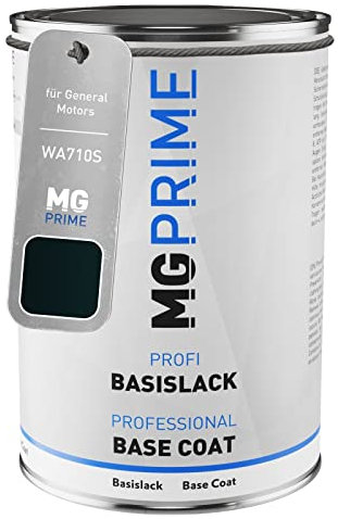 MG PRIME Autolack Dose spritzfertig für General Motors WA710S Opus Green/Ebony Green Basislack 1,0 Liter 1000ml