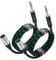 Augioth XLR Male to 1/4 cable 1 Meter 2Pack, Balance 6.35mm TRS Plug to 3-pin XLR Male, Quarter inch TRS Male to XLR Male Mic Cable for Power Speaker, Mixer, Amplifier