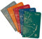 Clairefontaine 68492C - Packung mit 5 Heften FOREVER Premium 9x14cm, 90g Recycling Papier, 48 Blatt, kariert, farbig sortiert, 1 Pack