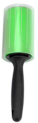 Klebriger Silikon-Staubwischer-Entferner Katzen Hundekleidung Tousle Remover Wiederverwendbare waschbare Fusselrolle Betthaarreinigungsbürste (Size : Yellow) (Grün)