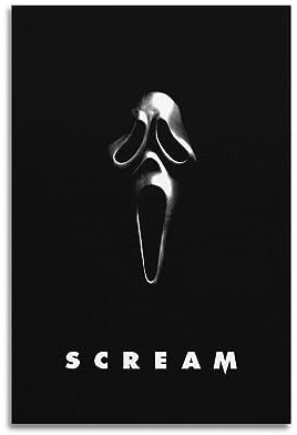 VZRSQZK Movie Scream 2 Poster, dekoratives Gemälde, Leinwand-Wandposter und Kunstdruck, modernes Familienschlafzimmer-Dekor-Poster, 30 x 45 cm