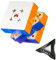 Taolele QY X-Man Tornado V3M 3x3 Speed Cube Zauberwürfel Geschwindigkeit Würfel3x3 UV Edition Aufkleber Magic Cube QY Tornado V3 M 3D Puzzle Spielzeug