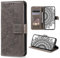 CASEONJAN Coque pour Huawei P Smart 2019, Etui Protection Housse en Cuir PU Portefeuille [Porte Cartes], Flip Case Magnétique Antichoc Etui à Rabat pour Huawei P Smart 2019 (Gris)