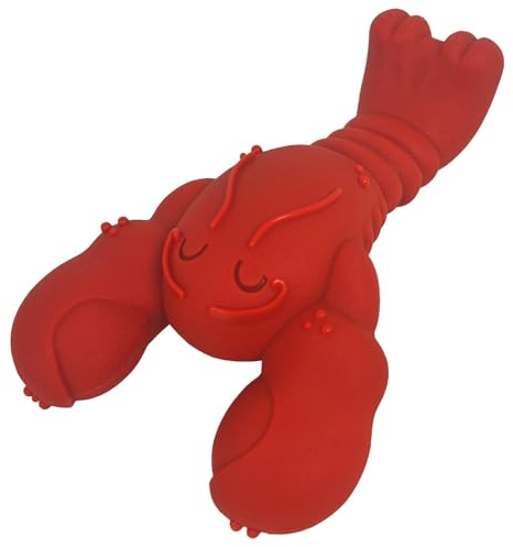 Nylabone Extreme Chewers Tough Nylon Dog Novelty Lobster Chew Toy, Durable, Boredom Breaker, Cleans Teeth, Filet Mignon Flavour, Extra Large, For Dogs 0-23+kg
