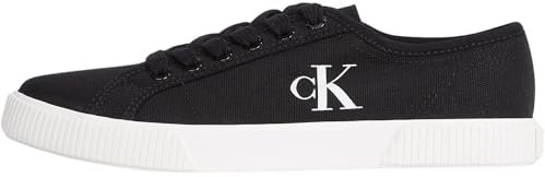 Calvin Klein Women’s Essential Low Top Vulcanised Trainers, White (Triple Bright White), 6