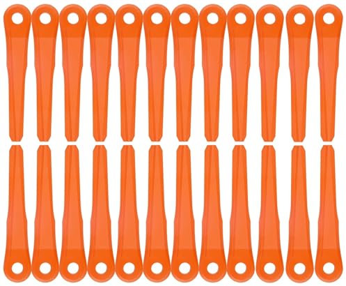 24 Stück Kunststoffmesser für Stihl Polycut 6-2, 6-3, 7-3, 28-2, 48-2, Ersatzmesser 40020071000