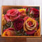 fghgbf Rosen nach Regen 5D Diamond Painting Set Diamond Painting Bastelset Square Drill für Erwachsene Diamant Malerei für Wohnzimmer und Schlafzimmer Wanddeko 20x50cm