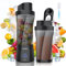 Portable Blender 360W Cordless, 24oz Personal Blender for Smoothies and Shakes, 6000mah Battery, BPA Free, 6 Stainless Steel Sharp, Travel Cup for Outdoor, Gym