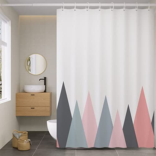 XFZJCHAP Route-Rideau de Douche de Salle de Bain imprimé Rideau de Pluie imperméable Cardin Rideau de Douche Rideau Suspendu (180 cm * 180 cm)
