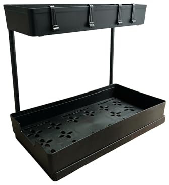HANDFAM® organizador de cocina - estanterías almacenaje cocina - Mueble de cocina de almacenaje - organizador de fregadero - organizador baño - mueble de almacenaje - estanteria cocina