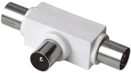 Hama Répartiteur, fiche coaxiale - 2 prises coaxiales