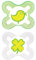 MAM Babyartikel 66418227 - Start Silikon von 0 bis 2 Monate, Doppelpack, neutrales Design