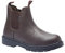 Blackrock Dealer Work Safety Boots, Steel Toe Cap, Chelsea Boots, Mens Womens Ladies, Safety Shoes, Gardening, Brown, Horse Riding, Yard, Slip On Shoes, Lightweight - Size 5
