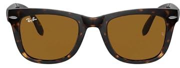 Ray-Ban Herren Folding Wayfarer Sonnenbrille