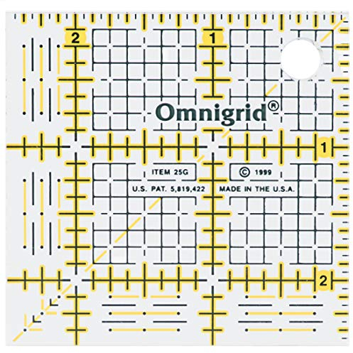 Omnigrid Dritz Acryl Quilter 's Square-2–1/2 x 2–1/2