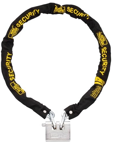 Sterling 150ASP 10 mm x 1.5 m Case Hardened Chain and 92 mm Double Slotted Armoured el Padlock Set