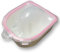Pink & White Acetone Resistant Soak Off Tray/Bowl for Easy and Comfortable Removal of Gel Polish, Acrylics and Polygel Nails