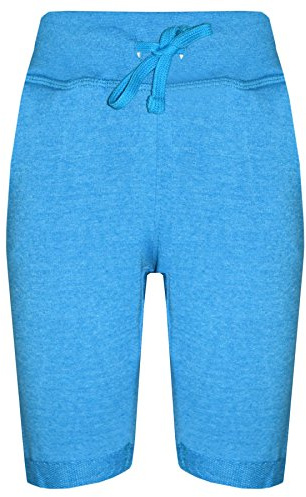 A2Z 4 Kids Boys Fleece Shorts Sportswear Activewear Casual Summer - Boys Fleece Shorts Light Blue 11-12