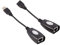 Adattatore di prolunga USB 2.0/RJ45 per Cat5/RJ45/Cat6 Ethernet USB maschio/femmina