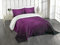 ABAKUHAUS Aubergine Tagesdecke Set, Squares Moderne Kunst, Set mit Kissenbezügen Waschbar, für Doppelbetten 264 x 220 cm, Lila