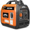 GENMAX Generatore portatile 2200 W ultra silenzioso motore a gas conforme EPA funzione Eco Mode ultra leggero per uso domestico di backup e campeggio (GM2200i)