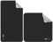 Bilymate Sticky Travel Mouse Pad, Multi-Functional Microfiber Mouse Pad for Laptop, Portable & Washable Keyboard Cover, Monitor Protection, Monitor Cleaning,Webcam Cover All in One-Black
