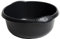 TENLITE High Grade Round Washing up Bowl Medium 32cm Kitchen Basin Sink Bowl - (Midnight Black)