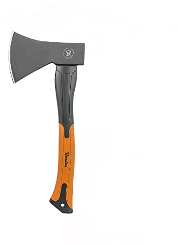 BFG – Spaltaxt – Forstaxt – Axt – Universalaxt – Axt für Garten - Outdoor Axt - Gehärteter Stahl – Glasfaser - Rutschfester Stiel - Beil – Handaxt - Axt Holz Spalten – Holzaxt – 1000g