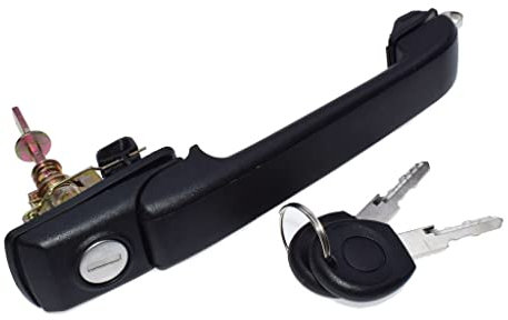 Interrupteur de poignée de porte extérieure et cylindre de serrure pour VW Golf 3 1H0837207 / 1H0837207B / 1H0837207C