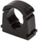 ROHANS Single 15mm HINGED Pipe Clips TS15 for PIPEWORK Black, White, Red, Yellow, Blue, Pack of 5, 10, 15, 20, 50, 100 (20, Black)