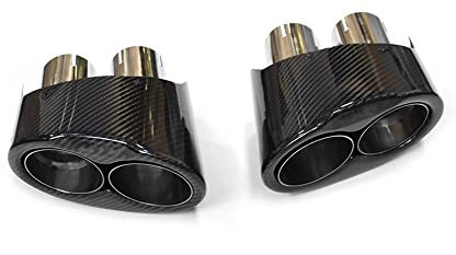 Auto Auspuff Endrohr Auspuffspitze Für Audi Für RS3 RS4 RS5 RS6 RS7 Für A3 A4 A5 A6 A7 Doppelte Innere Schalldämpferspitze Für S3 S4 S5 S6 Auspuffanlage Sound Auspuff Endrohr