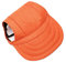 SHTGOI Hunde Baseballmütze Outdoor Haustier Mütze Kappe Sonnenschutz Cap Hut Basecap Sonnenhut Sonnenhüte Schirmmütze Hundecap mit Ohrlöchern und Verstellbarer Kinnriemen Orange