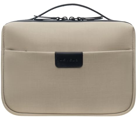 LEVEL8 Trousse de Voyage Grande Trousse de Toilette Claire pour Taille L Conteneur Marron