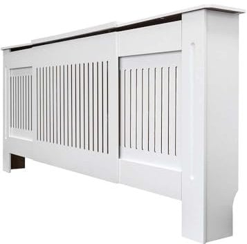 Pre Cut: Our Radiator Covers Come pre-Cut for Easy Assembly and Seamless Integration Over skirting Boards. (Adjustable)