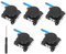 ZLXHDL Joystick Arcade, Joystick Tridimensionale Professionale Preciso Facile da Installare da 5 Pezzi con Cacciavite, Compatibile Per Nintend Switch