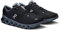On Cloud X 4 Herren-Sneaker, Schwarz/Chambray, 11,5