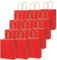 Gcardist Medium 16Pcs Krafttaschen mit Griffen 27x21x11cm Geschenktaschen Rotwein Senior Farbe Taschen Mehrfachverwendung (mittlere Größe, 7.6x4.75x10.5 inch)