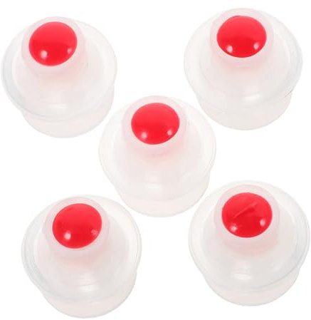 Cabilock 5pcs Micro-Pressure Cooker Valve Prestige Pressure Cooker Parts Float Valve Relief Exhaust Limiter Safety