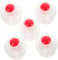 Cabilock 5pcs Micro-Pressure Cooker Valve Prestige Pressure Cooker Parts Float Valve Relief Exhaust Limiter Safety