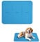 Bamda Dog Cooling Mat 65x50cm, GRS Certified- Non-Toxic Solid Gel, Self Cool mat for dogs, Fast Cooling Relief in Hot Summer for UK Pets, Cat Cool Mats Home & Car Use 【M】