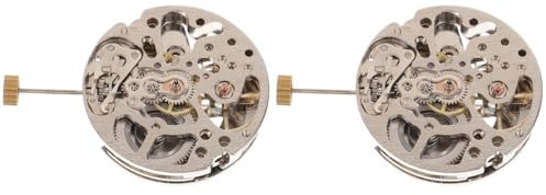 DOITOOL 2st Von Uhrwerken Für Armbanduhren Mechanisches Uhrwerk Einstellung Teile Entferner Stifte Reparaturwerkzeugsatz Für Uhren Uhr Funktioniert Ersatz Bausätze Kupfer Silver