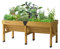 VegTrug Classic V2 1,8m Hochbeet, Natur, Pflanztiefe für flach und tief wurzelndes Gemüse, 100% FSC zertifiziertes Holz, 183 x 76 x 80 cm