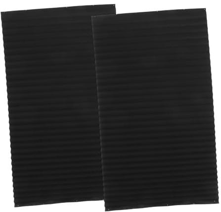 HAWILLOSCH 1satz Selbstklebende Verdunkelungsplissees Für Fenster Schwarze Für Schlafzimmer Camper Und Wohnräume Installieren Bohren