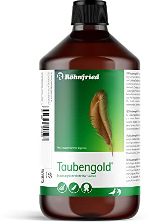 Röhnfried Taubengold - Mauser- und Aufzuchthilfe für Tauben 1000 ml
