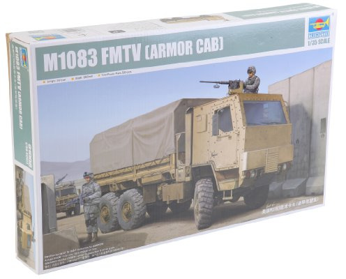 Trumpeter 01008 Modellbausatz M1083 MTV (ARMOR CAB), Mittel
