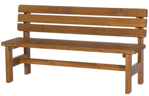 Fun Star 165191 Bank Tessin, Massivholz, 150 cm
