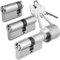 Schließzylinder für gleichschließendes SET/Längen frei kombinierbar Doppelzylinder A:50mm B:60mm