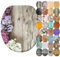 Sanilo Soft Close Toilet Seat, Wide Choice of Wooden Toilet Seats, Stable Hinges, Easy to Mount (Lilac)