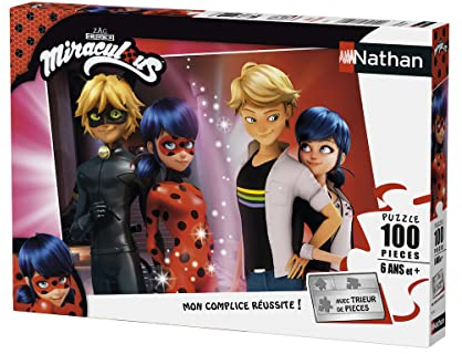 Nathan – 86743 – Puzzle Miraculous Lady Bug 100-teilig