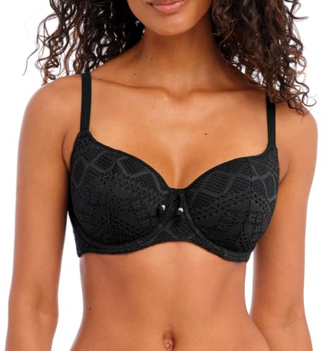Freya Sundance Sweetheart Bikini Top Black Black 36D